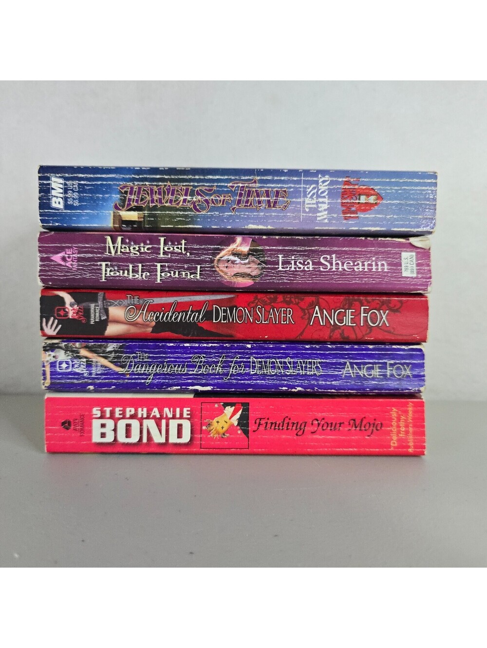 Mixed Lot Urban Fantasy Paranormal Romance Demon Slayer Time Travel Angie Fox Li